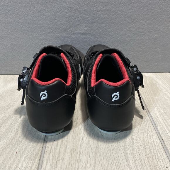 Peloton Black Athletic Cycling Shoes with Velcro Straps - Picture 4 of 11